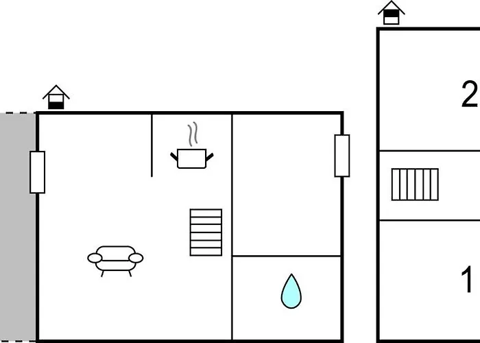 Three-bedroom In Sydals Сasa de vacaciones Skovmose